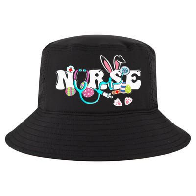 cute Easter Nurse easter bunny Easter Gifts For Nurses Cool Comfort Performance Bucket Hat