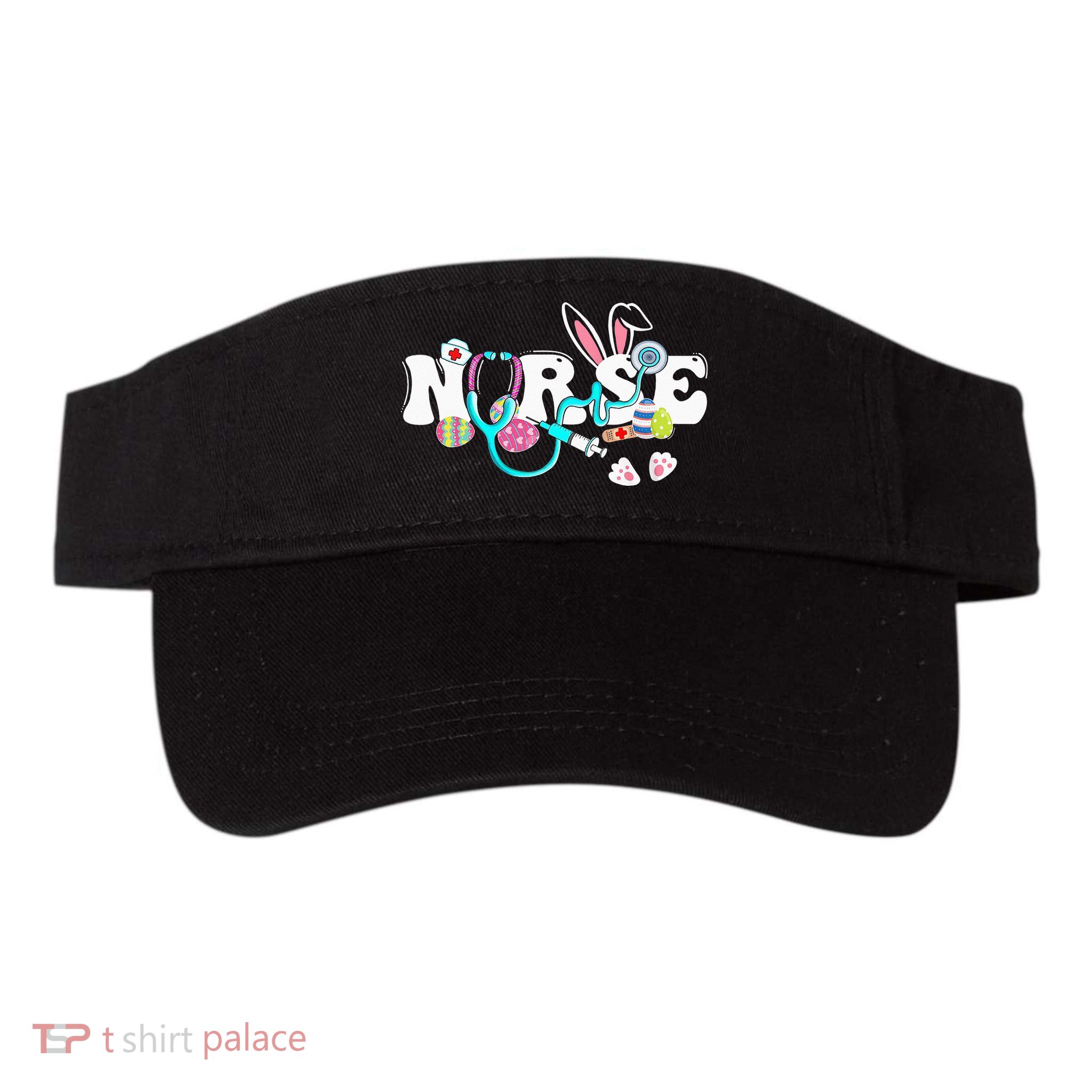 cute Easter Nurse easter bunny Easter Gifts For Nurses Visor