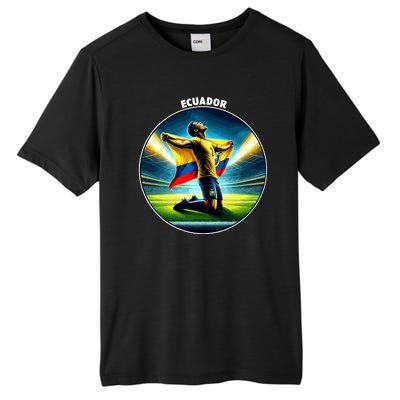 Cool Ecuador National Country Soccer Player Tall Fusion ChromaSoft Performance T-Shirt