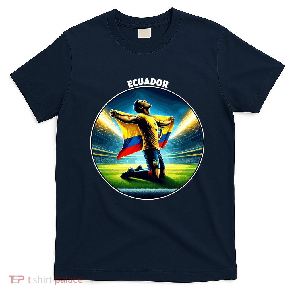 Cool Ecuador National Country Soccer Player T-Shirt