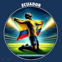 Cool Ecuador National Country Soccer Player T-Shirt