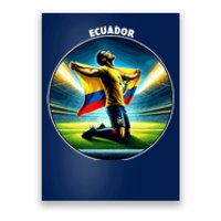 Cool Ecuador National Country Soccer Player Poster