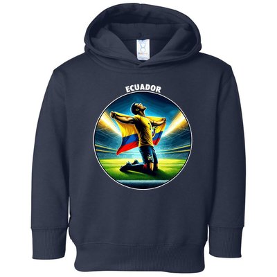 Cool Ecuador National Country Soccer Player Toddler Hoodie