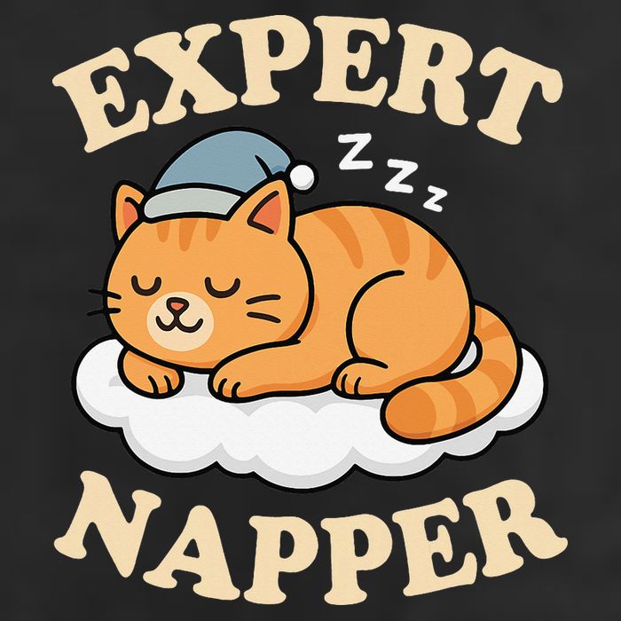 Cat Expert Napper Funny Kitty Sarcasm Humor Cat Saying 12oz Stainless Steel Coffee Mug