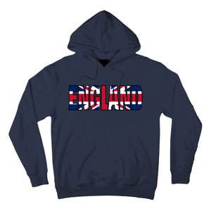 Cool England Name Flag Tall Hoodie