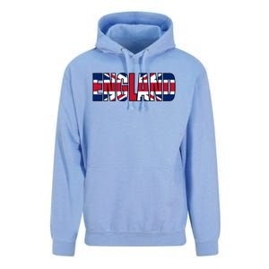 Cool England Name Flag Unisex Surf Hoodie