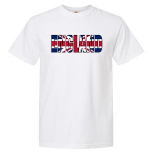 Cool England Name Flag Garment-Dyed Heavyweight T-Shirt