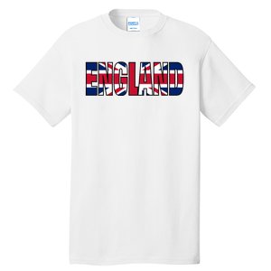 Cool England Name Flag Tall T-Shirt