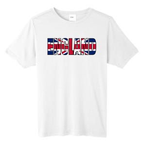 Cool England Name Flag Tall Fusion ChromaSoft Performance T-Shirt