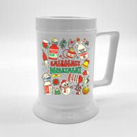 Christmas Er Nurse Emergency Department Er Ed Nurse Tech Beer Stein