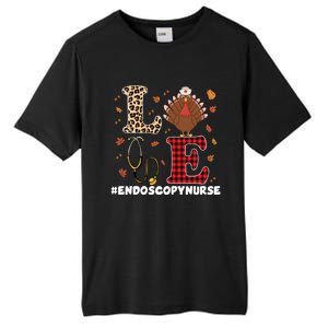 Cute Endoscopy Nurse Thanksgiving Costume With Stethoscope Gift Tall Fusion ChromaSoft Performance T-Shirt