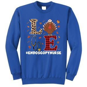 Cute Endoscopy Nurse Thanksgiving Costume With Stethoscope Gift Sweatshirt