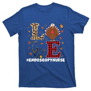 Cute Endoscopy Nurse Thanksgiving Costume With Stethoscope Gift T-Shirt