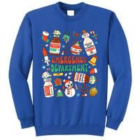 Christmas ER Nurse Emergency Department ER Ed Nurse Tech Sweatshirt