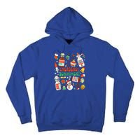 Christmas ER Nurse Emergency Department ER Ed Nurse Tech Tall Hoodie