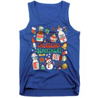 Christmas ER Nurse Emergency Department ER Ed Nurse Tech Tank Top