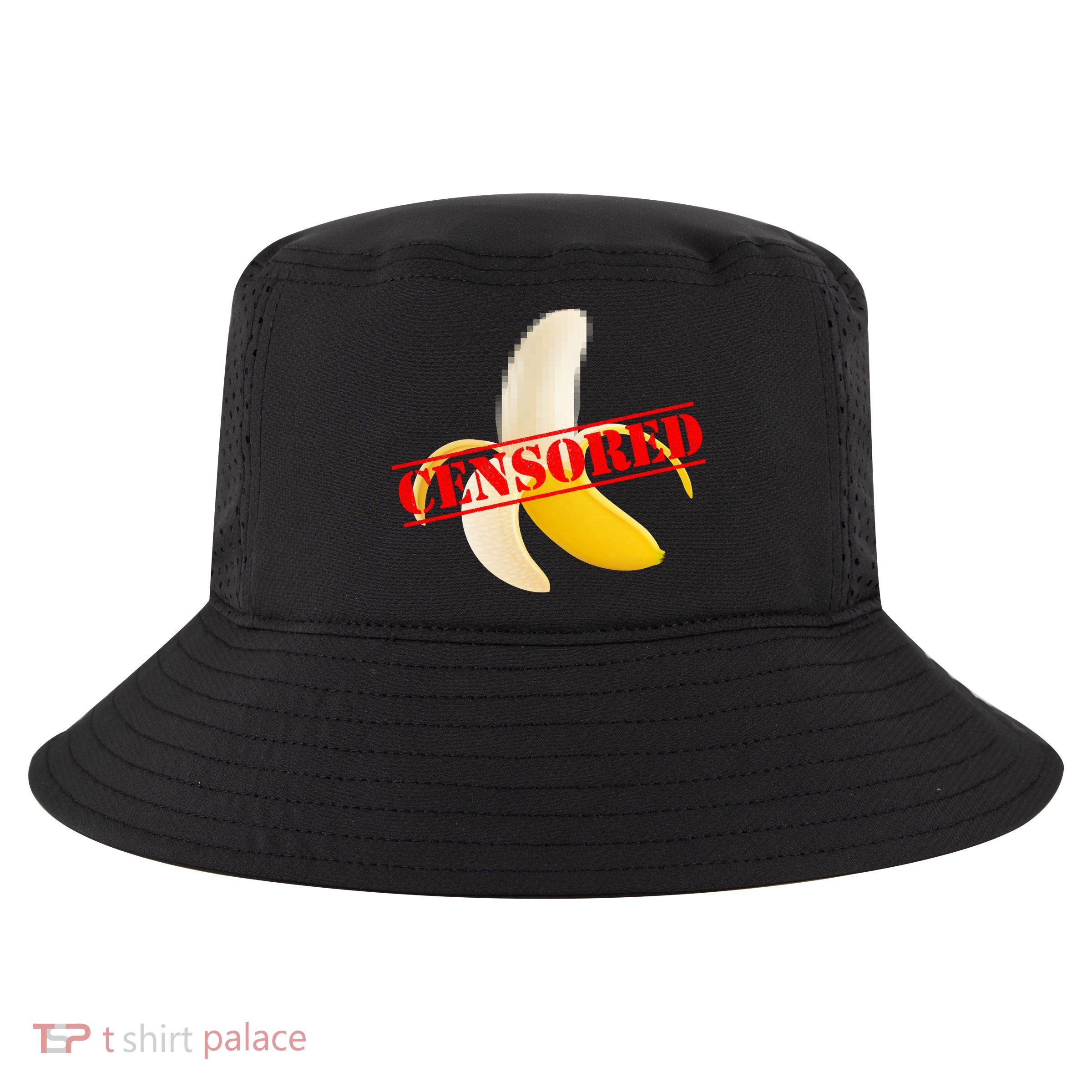 Censored Naked Banana Cool Comfort Performance Bucket Hat