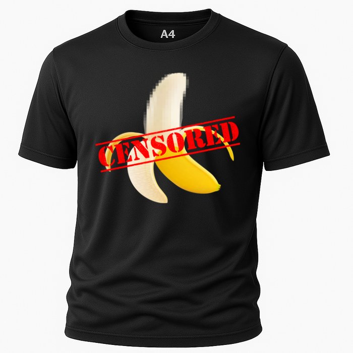 Censored Naked Banana Cooling Performance Crew T-Shirt