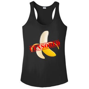 Censored Naked Banana Ladies PosiCharge Competitor Racerback Tank