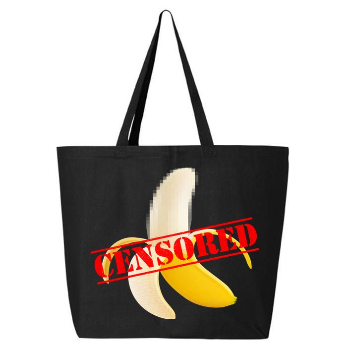 Censored Naked Banana 25L Jumbo Tote