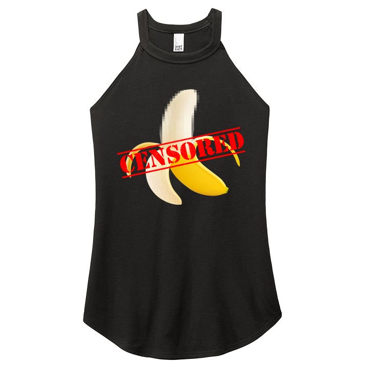 Censored Naked Banana Women's Perfect Tri Rocker Tank