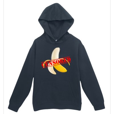 Censored Naked Banana Urban Pullover Hoodie