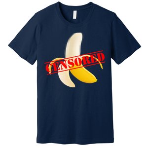 Censored Naked Banana Premium T-Shirt