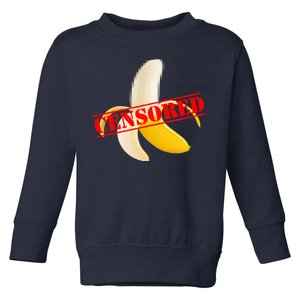 Censored Naked Banana Toddler Sweatshirt