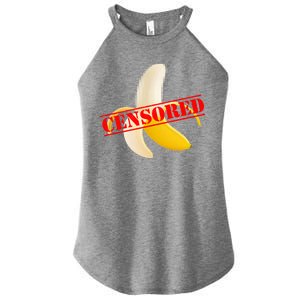 Censored Naked Banana Women's Perfect Tri Rocker Tank