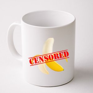 Censored Naked Banana Coffee Mug