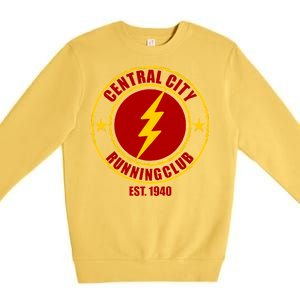 Central City Running Club Est. 1940 Parody Premium Crewneck Sweatshirt