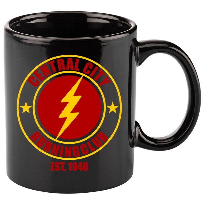 Central City Running Club Est. 1940 Parody 11oz C Handle Ceramic Mug