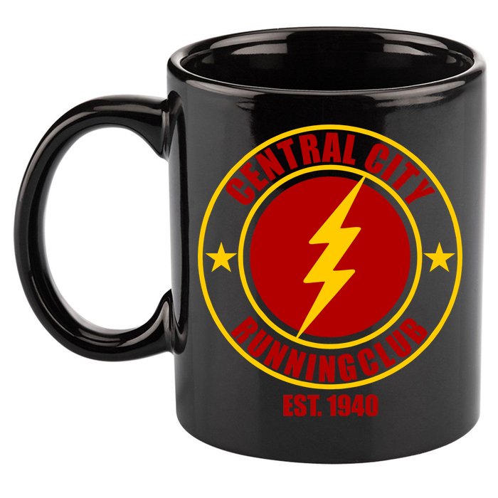 Central City Running Club Est. 1940 Parody 11oz C Handle Ceramic Mug