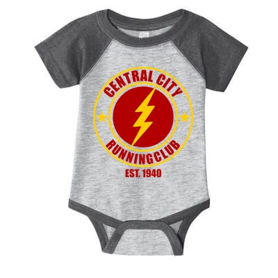 Central City Running Club Est. 1940 Parody Infant Baby Jersey Bodysuit