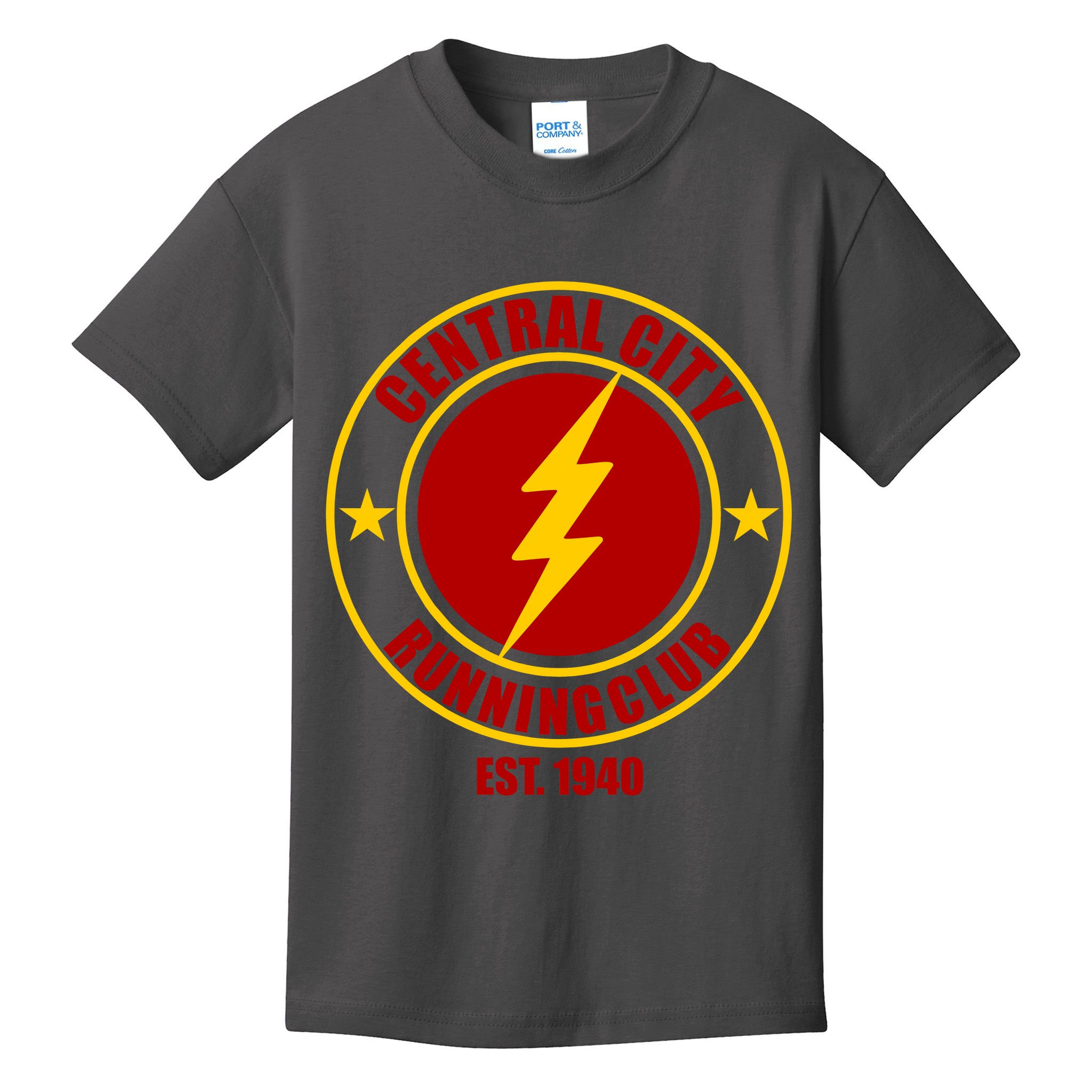 Central City Running Club Est. 1940 Parody Kids T-Shirt