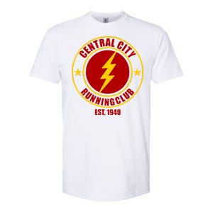 Central City Running Club Est. 1940 Parody Softstyle CVC T-Shirt