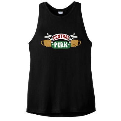 Central Perk Ladies PosiCharge Tri-Blend Wicking Tank