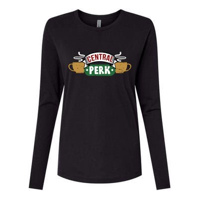 Central Perk Womens Cotton Relaxed Long Sleeve T-Shirt