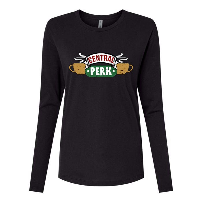 Central Perk Womens Cotton Relaxed Long Sleeve T-Shirt