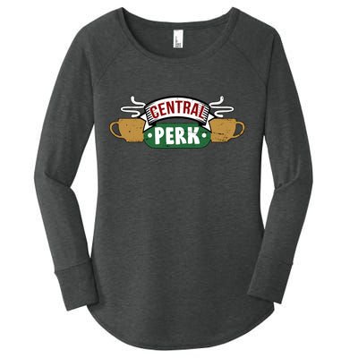 Central Perk Women's Perfect Tri Tunic Long Sleeve Shirt