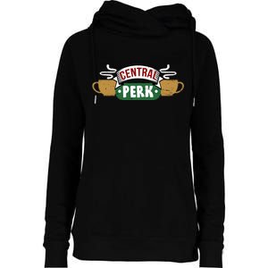 Central Perk Womens Funnel Neck Pullover Hood