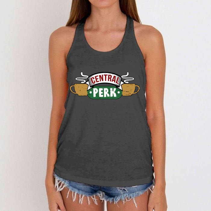 Central Perk Women's Knotted Racerback Tank