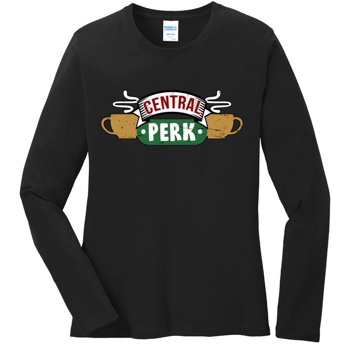 Central Perk Ladies Long Sleeve Shirt