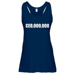 CEO,000,000 Entrepreneur Ladies Essential Flowy Tank