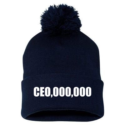 CEO,000,000 Entrepreneur Pom Pom 12in Knit Beanie