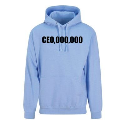 CEO,000,000 Entrepreneur Unisex Surf Hoodie