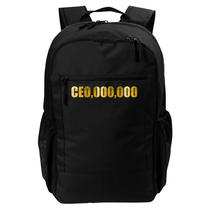 CEO,000,000 Entrepreneur Limited Edition Daily Commute Backpack