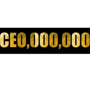 CEO,000,000 Entrepreneur Limited Edition Bumper Sticker