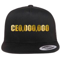 CEO,000,000 Entrepreneur Limited Edition Flat Bill Trucker Hat