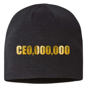 CEO,000,000 Entrepreneur Limited Edition Sustainable Beanie